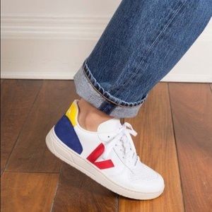 Veja Sneakers Red Blue Yellow size 38